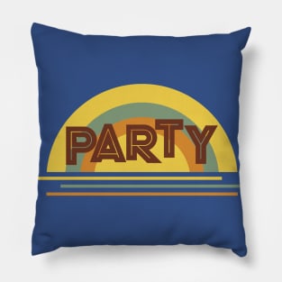 Retro Party Pillow