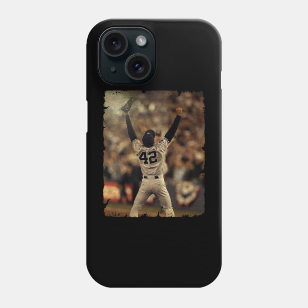 Mariano Rivera in New York Yankees Phone Case by SOEKAMPTI