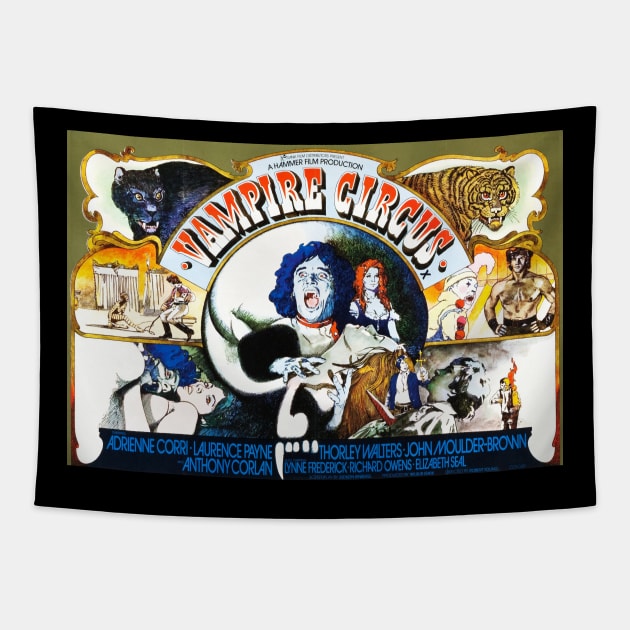 Vampire Circus Tapestry by Scum & Villainy