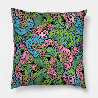 Flower seamless pattern Pillow