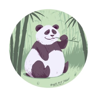 Panda in spring T-Shirt