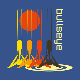 Falcon First Stage Landing Bullseye T-Shirt