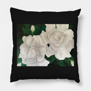 Nature’s perfection gardenia Pillow