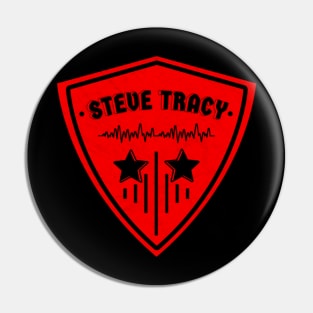 Logo simple steve tracy pick guitar Pin