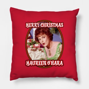 Maureen O'Hara: Merry Christmas Pillow