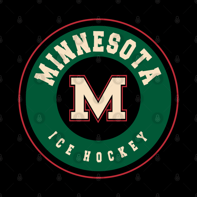 Minnesota ice hockey by BVHstudio