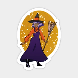 Star Witch Magnet
