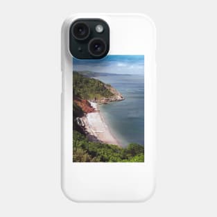 Oddicombe Beach Babbacombe Bay Devon Phone Case