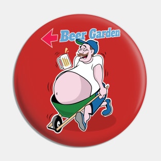 Going To The Beer Garden Pin