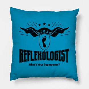 Reflexologist Superhero Pillow