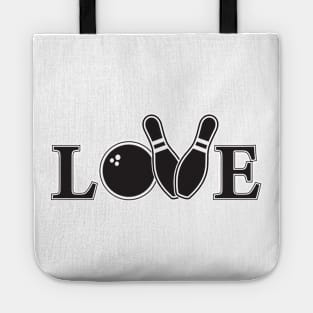 Love bowling Tote