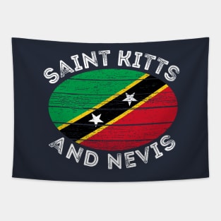 Saint Kitts and Nevis Roots Flag Tapestry