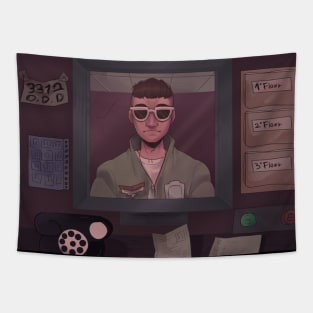 Steven Rudboys Thats Not My Neighbor Tapestry