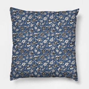 Evening in the Rose Garden Pillow