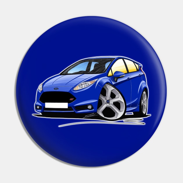 Ford Fiesta (Mk7) ST (5dr) Blue Pin by y30man5