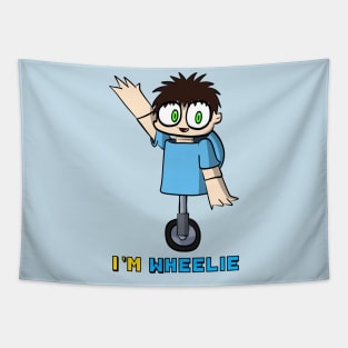 I'm Wheelie Tapestry