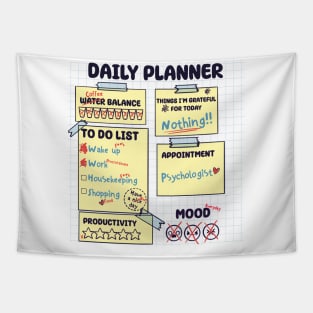 Daily planner Tapestry