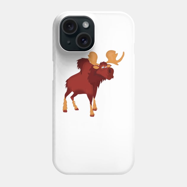 Moose Phone Case by nickemporium1