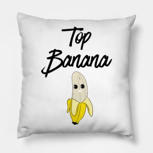 Top banana mens t shirt design kawaii Pillow