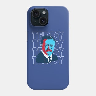 Fun Pop Art President Teddy Roosevelt Portrait Phone Case