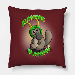 Glorious Platypus Pillow