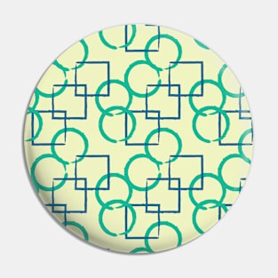 Square and Circle Seamless Pattern 017#002 Pin