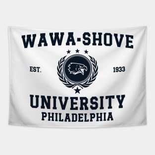 Retro Vintage Eagles Wawa-Shove University, Philadelphia v2 Tapestry