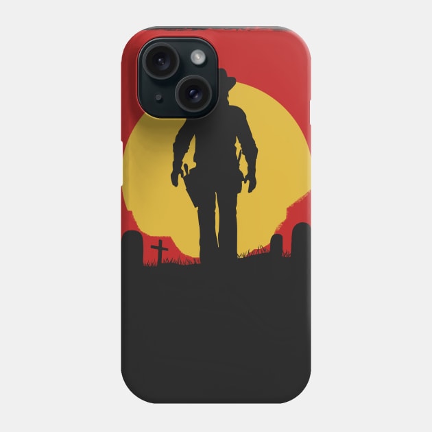 Redemption 2 Phone Case by Digitalscribbles