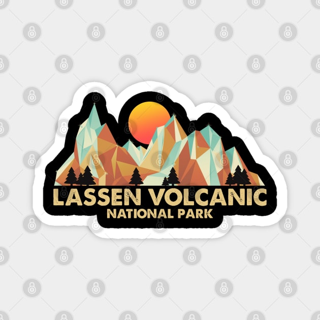 Lassen Volcanic national park. Perfect present for mom mother dad father friend him or her Magnet by SerenityByAlex