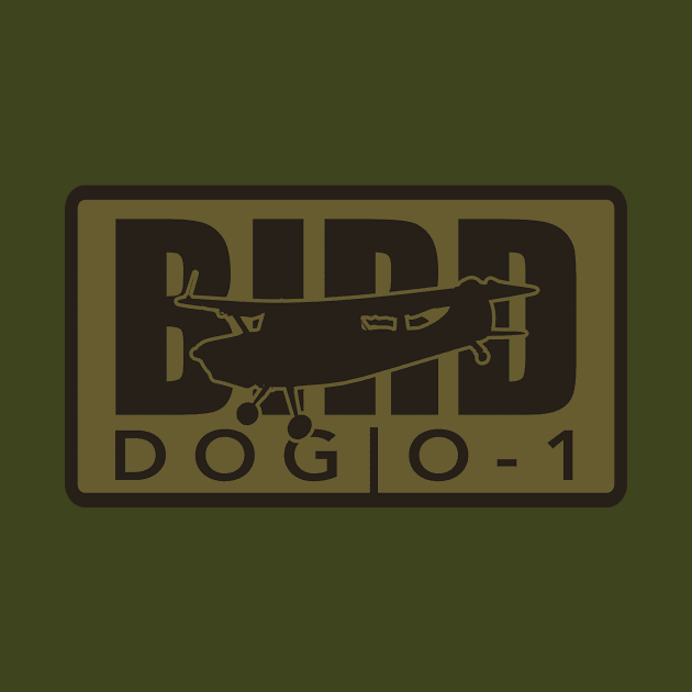 O-1 Bird Dog (subdued) by Tailgunnerstudios