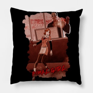 Final girl 4 Pillow