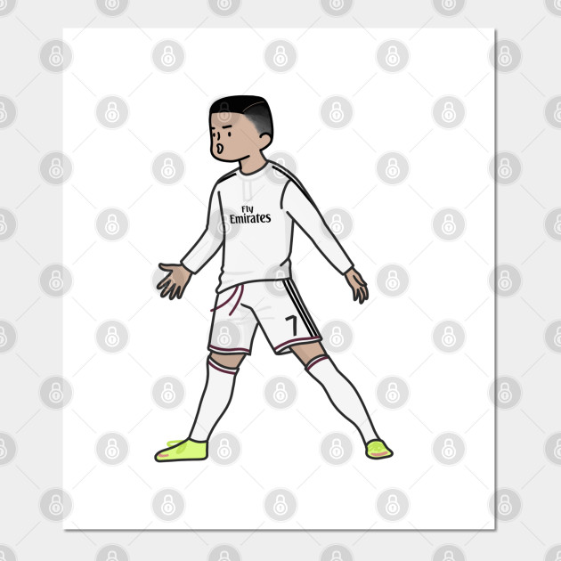 Christiano Ronaldo Celebrating Cartoon Christiano Ronaldo Posters And Art Prints Teepublic Роналду криштиану / cristiano ronaldo. teepublic