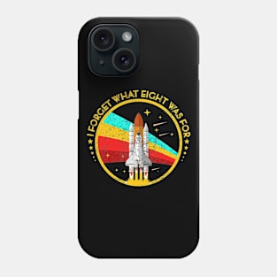 Retro Stripes Funny Saying I Forget What Eight Was For - Violent femmes kiss off - Rocket Lover Phone Case