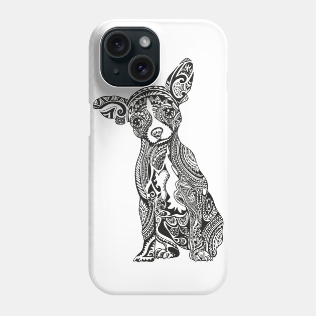 Polynesian Chihuahua Phone Case by huebucket