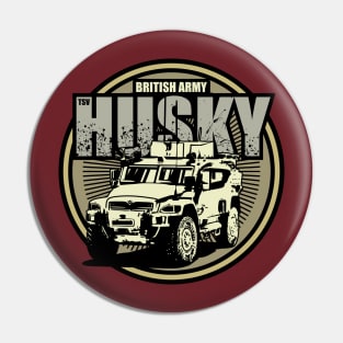 British Army Husky TSV Pin