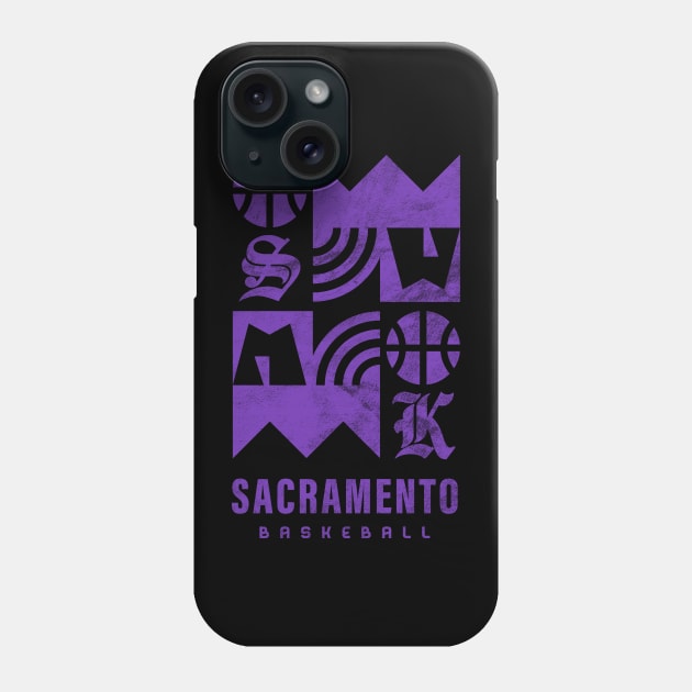 Sacramento Kings Basketball Fans Gift Phone Case by BooTeeQue