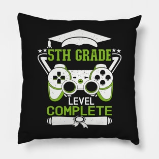 5th Grade Level Complete Design is a Funny 5th Grade Graduation Pillow