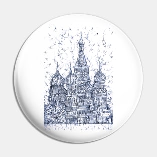 KREMLIN - pencil painting Pin