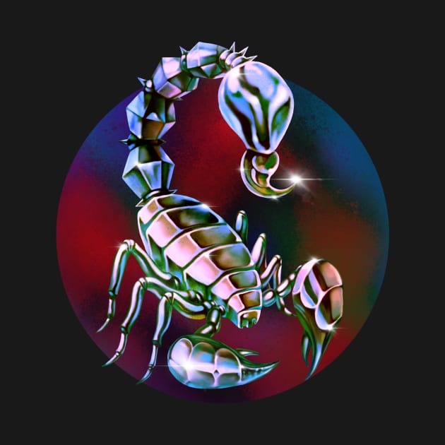 Chrome Scorpion by ConsciousDust