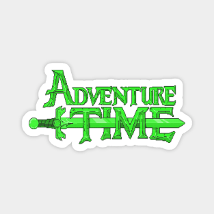 Apple //c CRT Adventure Time  logo Magnet