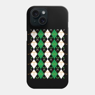 Arrow Argyle Phone Case