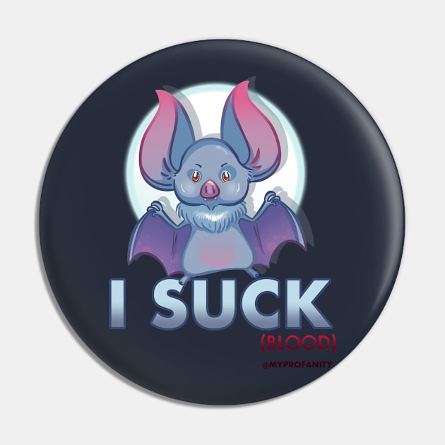 Bat - Drawlloween2018 Pin by myprofanity