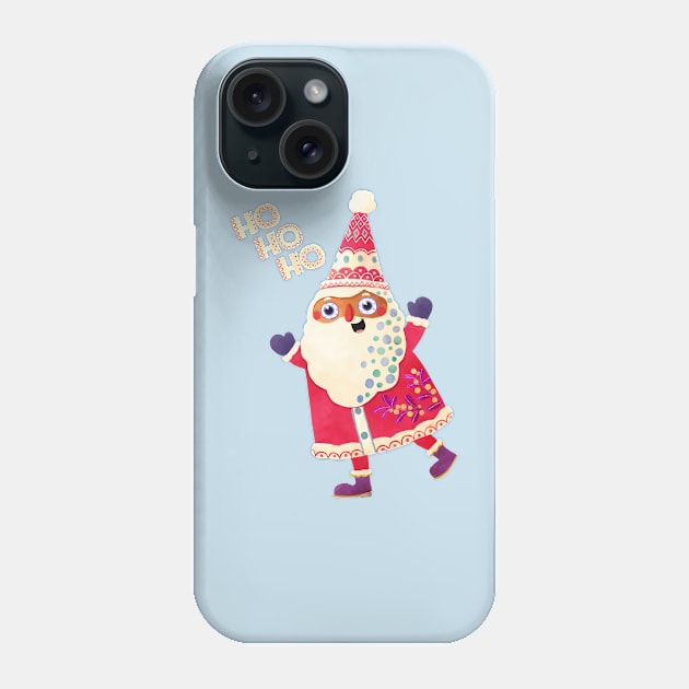 Mexican Santa Clause Phone Case by monikasuska