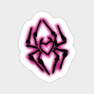 heart spider sticker Magnet