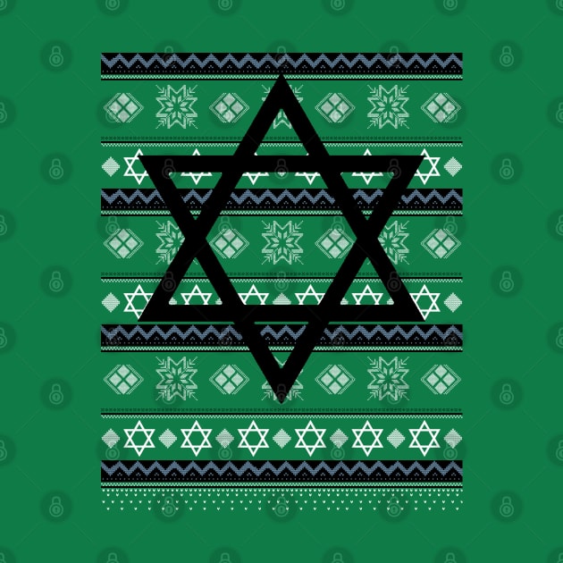 Hanukkah Fair Isle by drewbacca