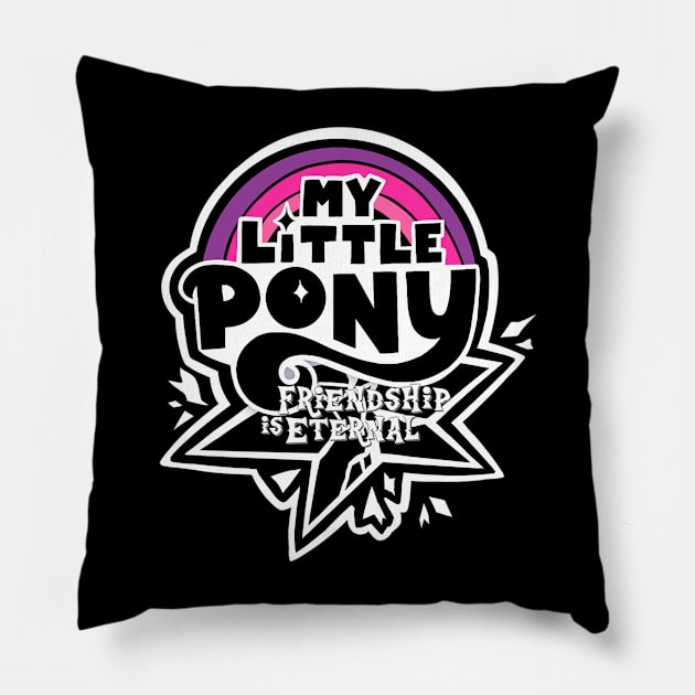 My Little Pony; Friendship is Eternal Pillow by Marie Oliver