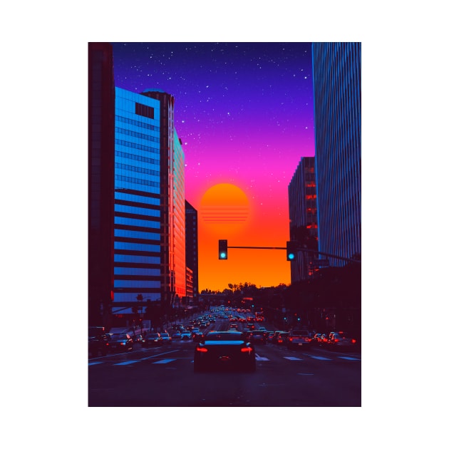 Neon highway by funglazie