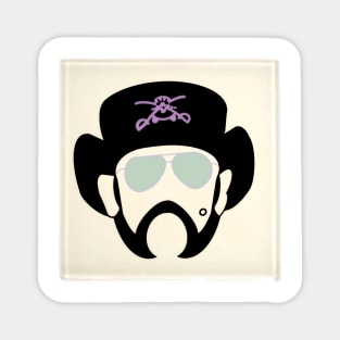 Lemmy Kilmister Motörhead glass coaster Magnet