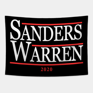 Bernie Sander Elizabeth Warren 2020 Tapestry