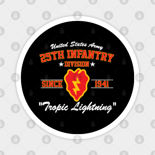 Us Army 25th Infantry Division 25th Infantry Division Magnet Teepublic Au